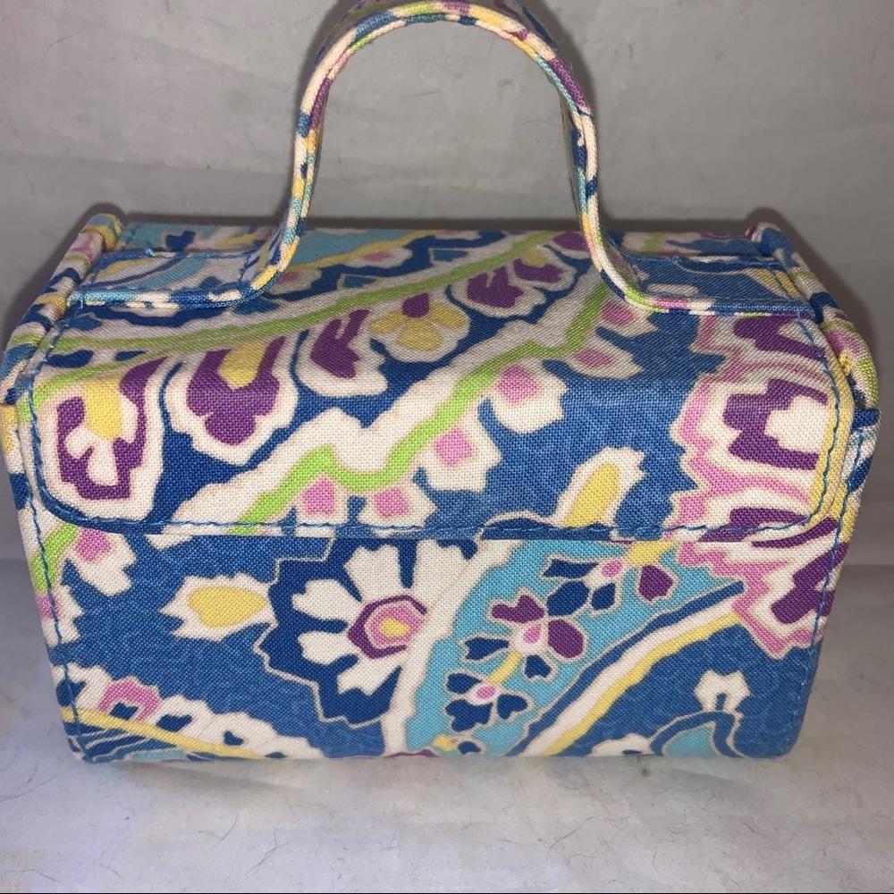 Vera Bradley Floral Mini Jewelry Hard Box w/Handle